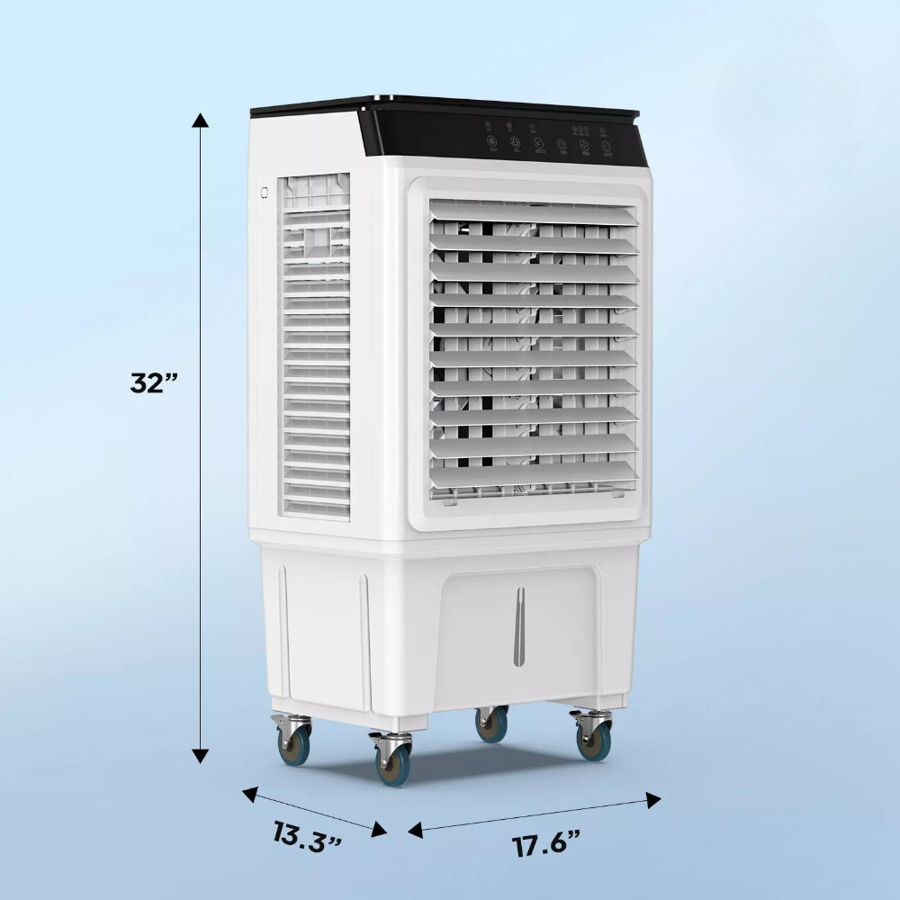 HiBreeze Swamp Cooler Fan - Evaporative Portable Cooling Fan 3