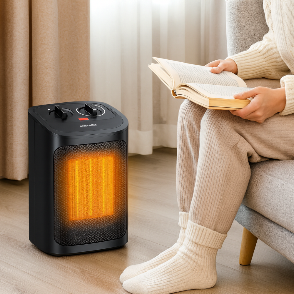 HomeWarm | Energy-Efficient Electric Space Heater for Bedroom Use 0