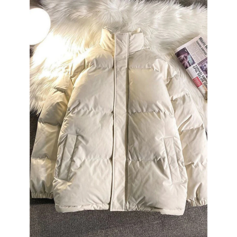 Hunter | Warm Mock Neck Puffer Jacket for Men’s Winter Wear 0