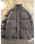 Hunter | Warm Mock Neck Puffer Jacket for Men’s Winter Wear 1