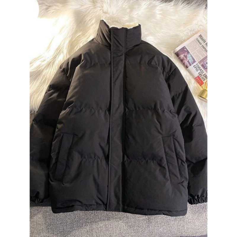 Hunter | Warm Mock Neck Puffer Jacket for Men’s Winter Wear 2