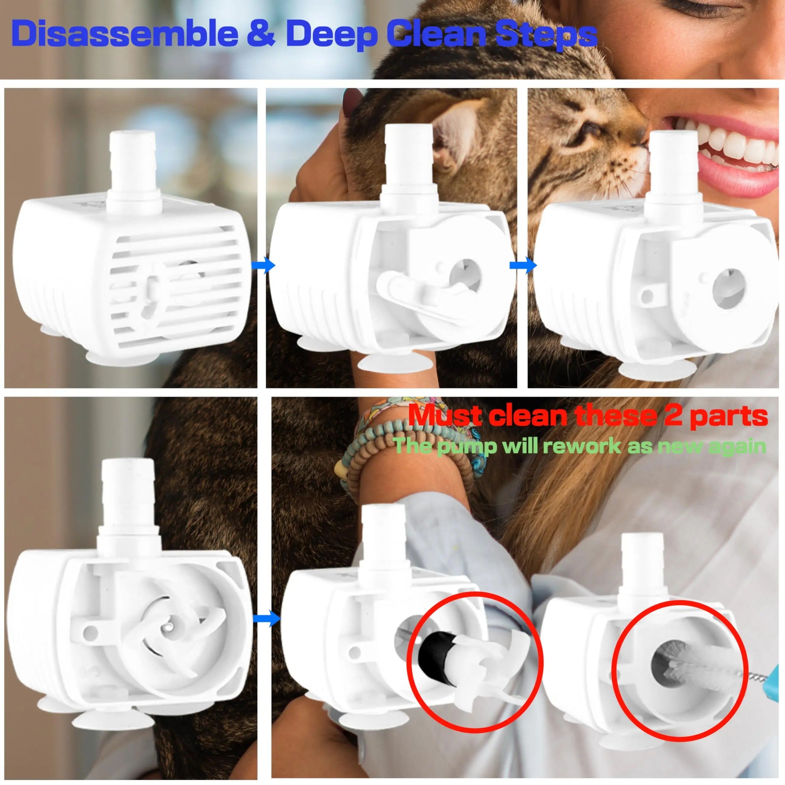 HydraFlow | Sleek Stainless Steel Cat Drinking Fountain for Hydration 4