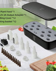 HydroBloom | Innovative Indoor Hydroponic Garden System with 12 Pods 5