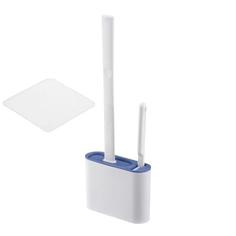 HygieneFlex | Ergonomic Silicone Toilet Brush with Wall Mounted Holder 7