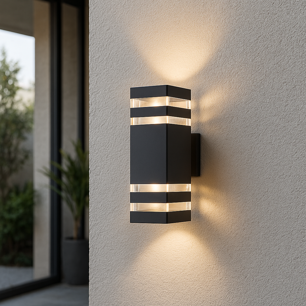 Illure | Modern Minimalist 2-way Outdoor Wall Lamp 0