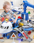 Interactive Aeroplane Toy with Accessories for Kids – Yellow/Blue/Red, Ages 1+ 1