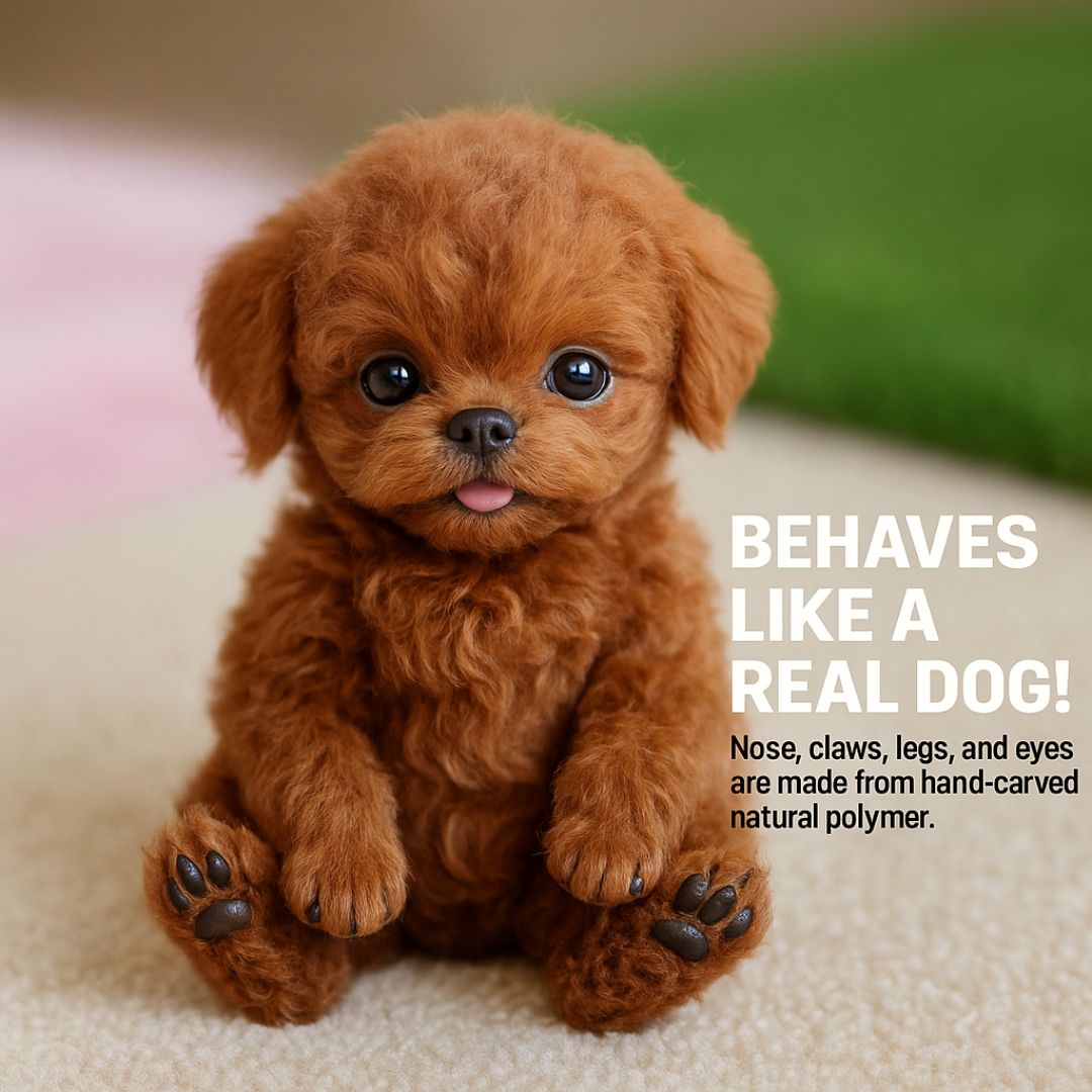 Interactive Dog Toy - Voice and Touch Responsive Robot Puppy with Realistic Movements 5