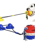 Interactive Self-Playing Pet Toy - Durable Dog Toy with Chew Bars and Rolling Balls for All Sizes, Promotes Dental Health 3