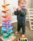 Interactive rainbow murmur tower - Luca 0