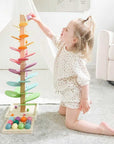 Interactive rainbow murmur tower - Luca 1