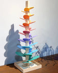 Interactive rainbow murmur tower - Luca 6