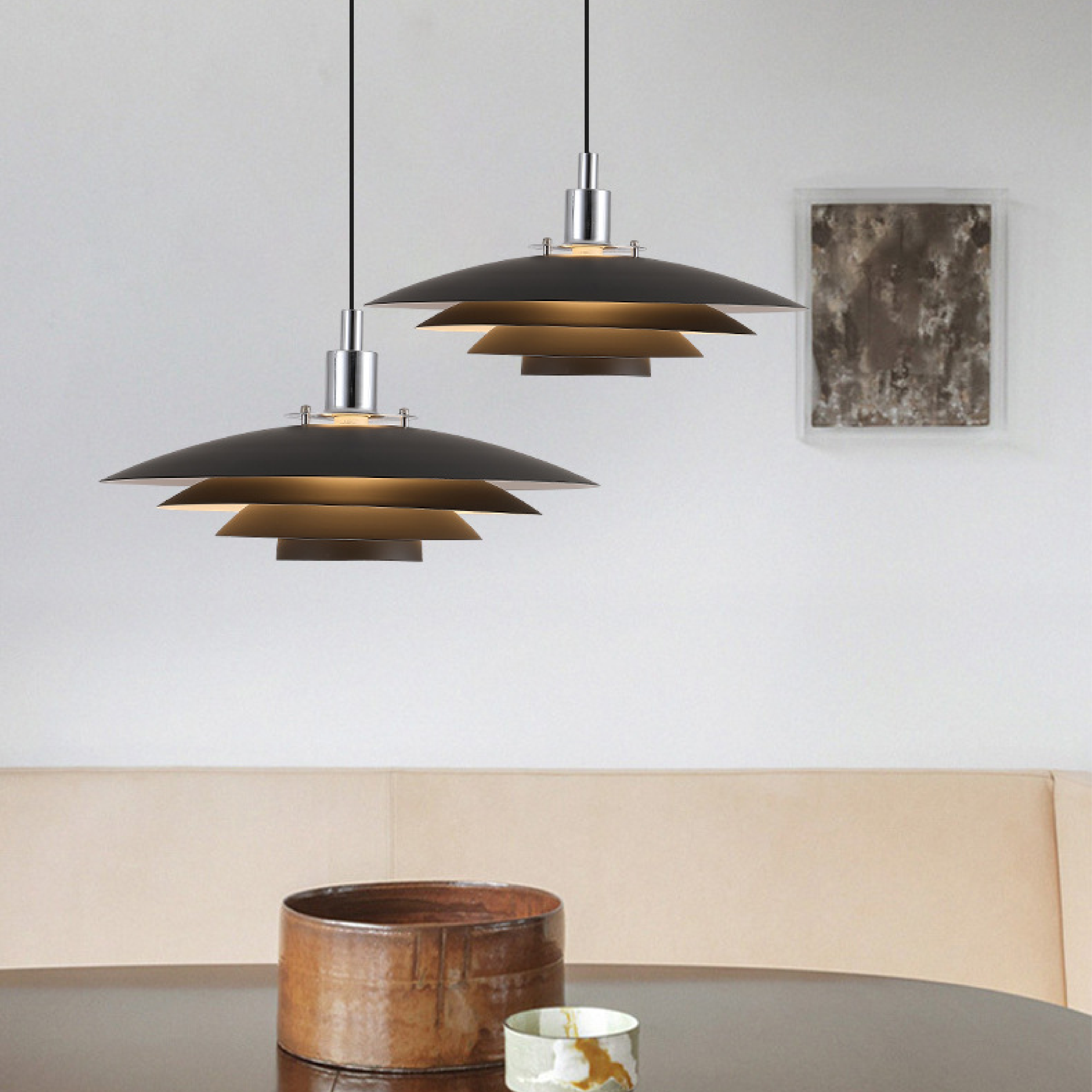 IronGlow | Modern Metal Low Pendant Lamp 1