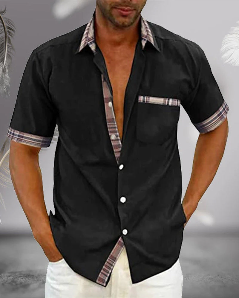 Jackson | Casual Mens Short Sleeve Button Up Shirt 2