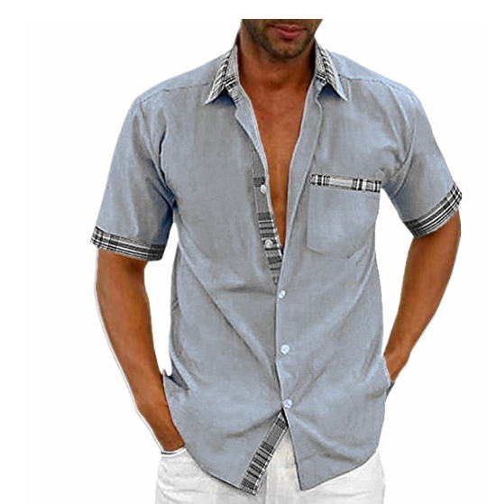 Jackson | Casual Mens Short Sleeve Button Up Shirt 7
