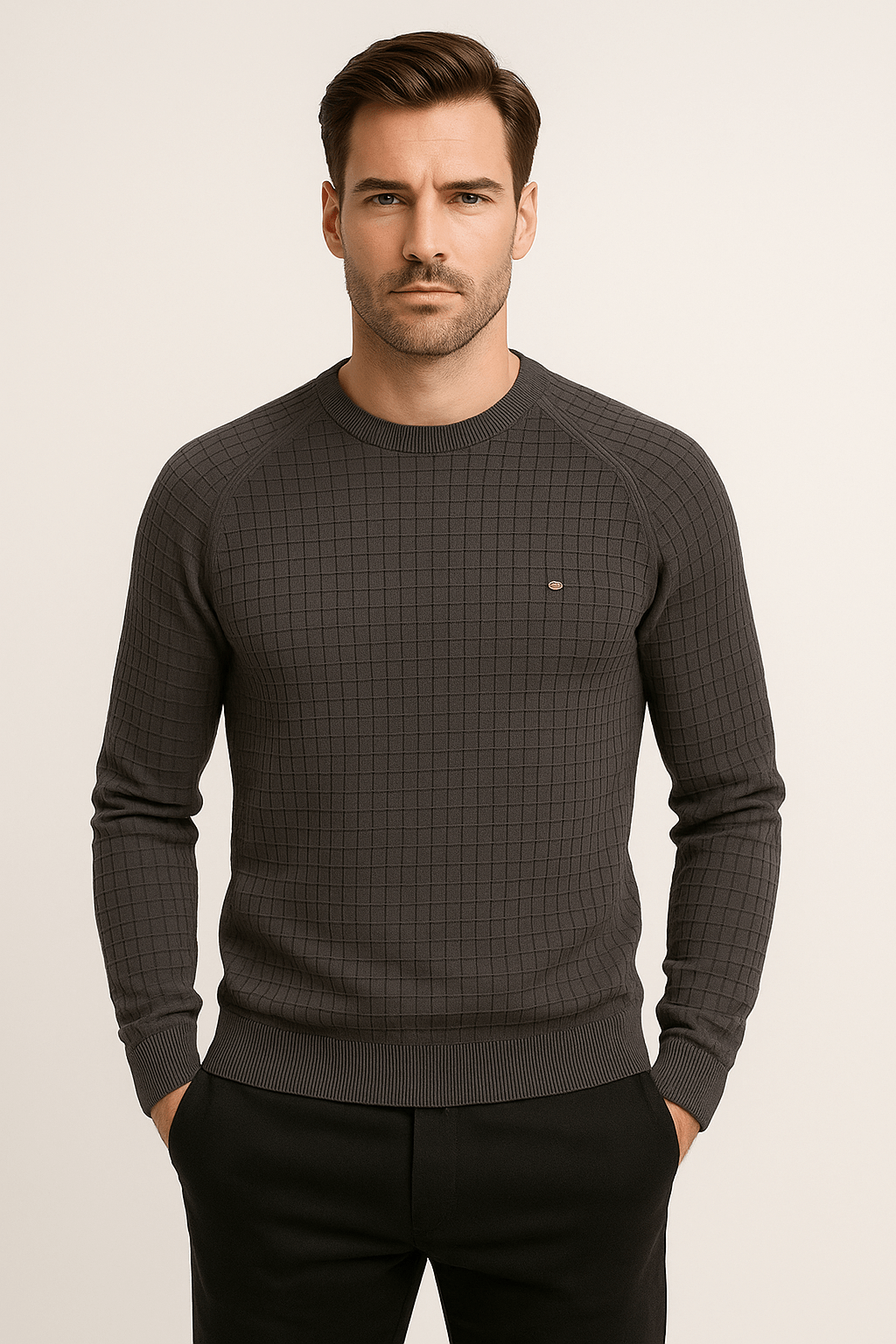 Jackson | Modern Textured Casual Sweatshirt 4