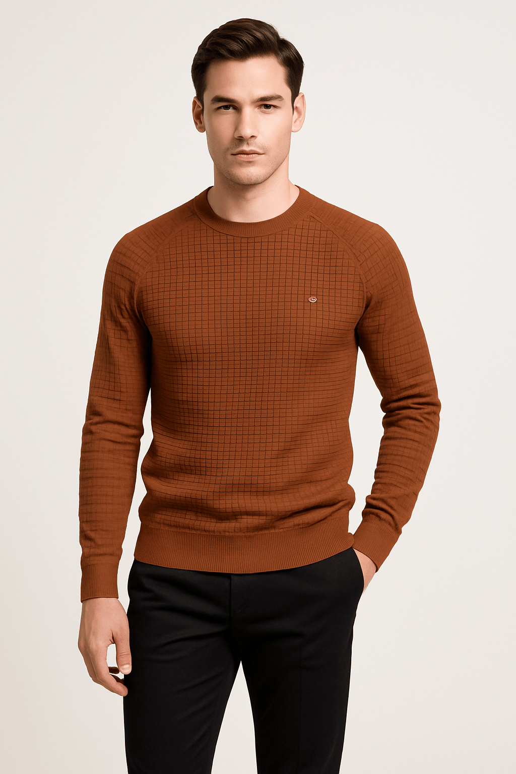 Jackson | Modern Textured Casual Sweatshirt 8