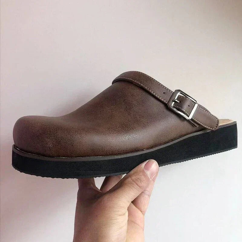 Jackson | Stylish Comfortable Mens Leather Sandals 5