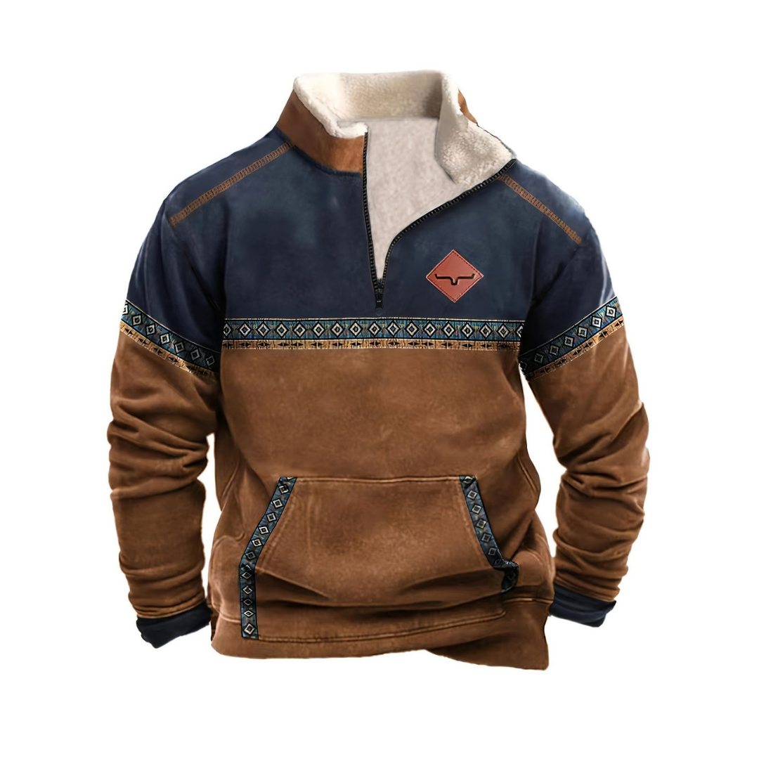 Jake | Stylish Warm Men's Quarter Zip Pullover 0