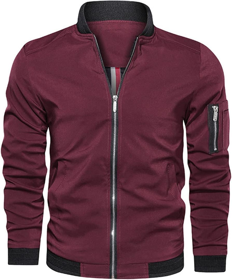 Jaxon | Sleek Lightweight Mens Bomber Jacket 2