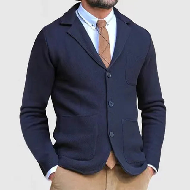 Jelle | Stylish Knitted Blazer for Men – Smart Casual Everyday Look 5