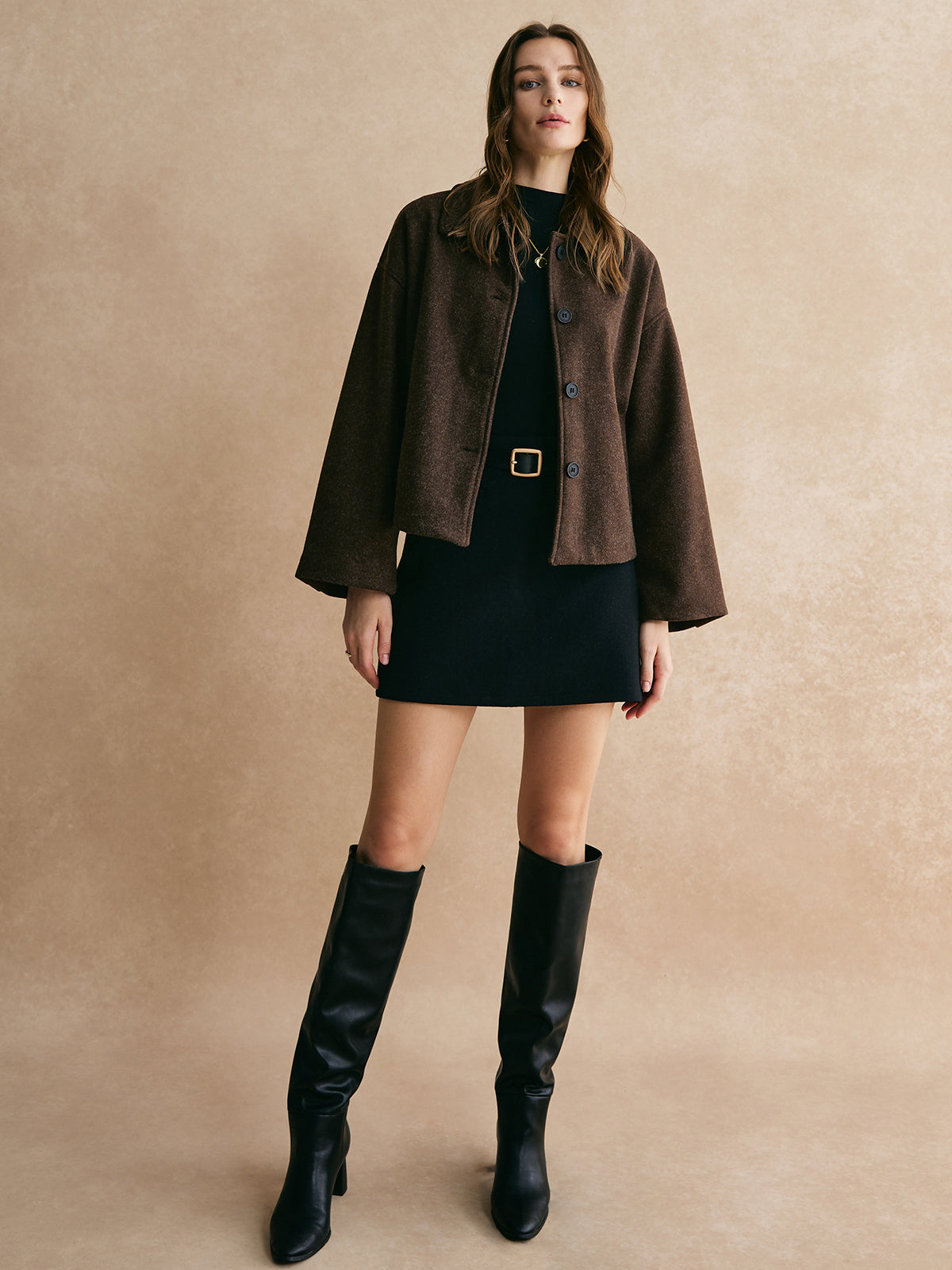 Jelly | Refined Tweed Button Down Jacket 3