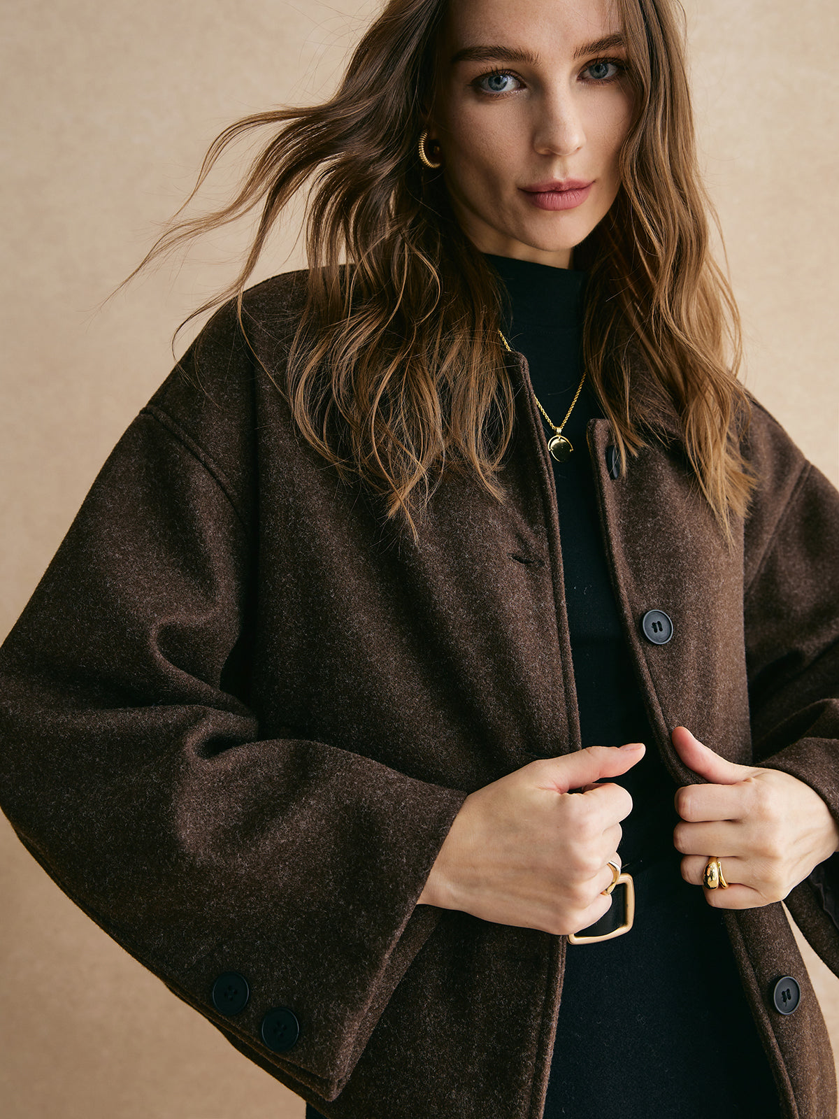 Jelly | Refined Tweed Button Down Jacket 4