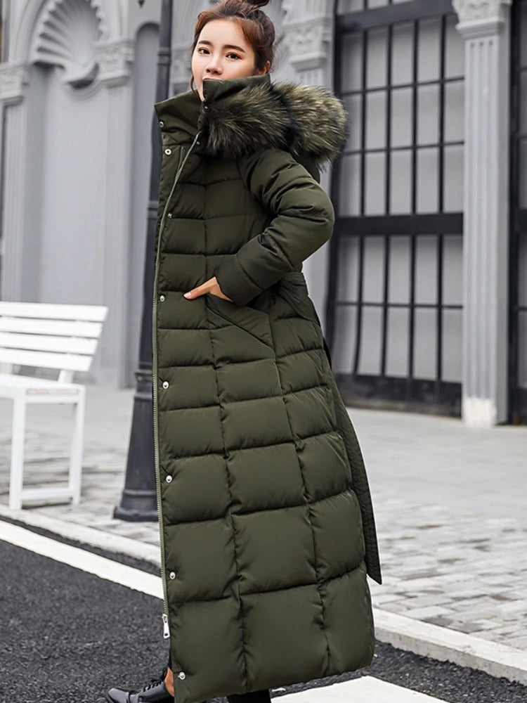 Jolie | Women's Modern Long Puffer Winter Coat 1