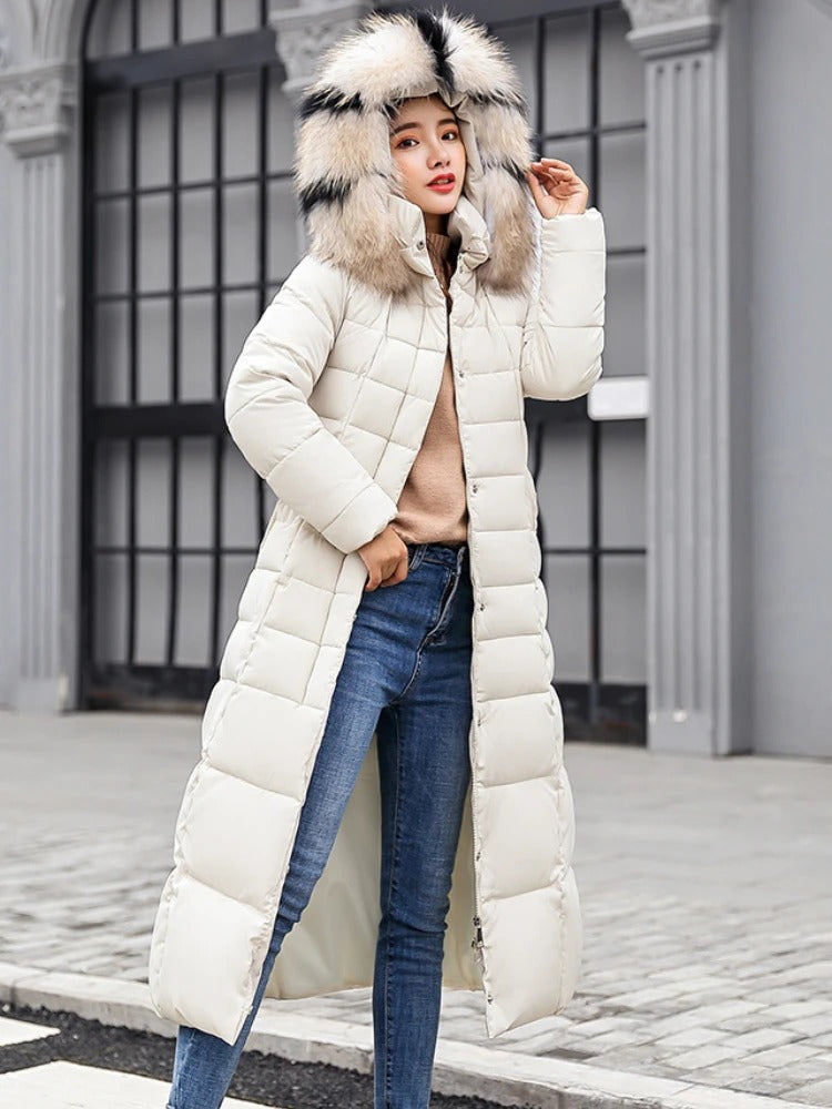 Jolie | Women's Modern Long Puffer Winter Coat 3