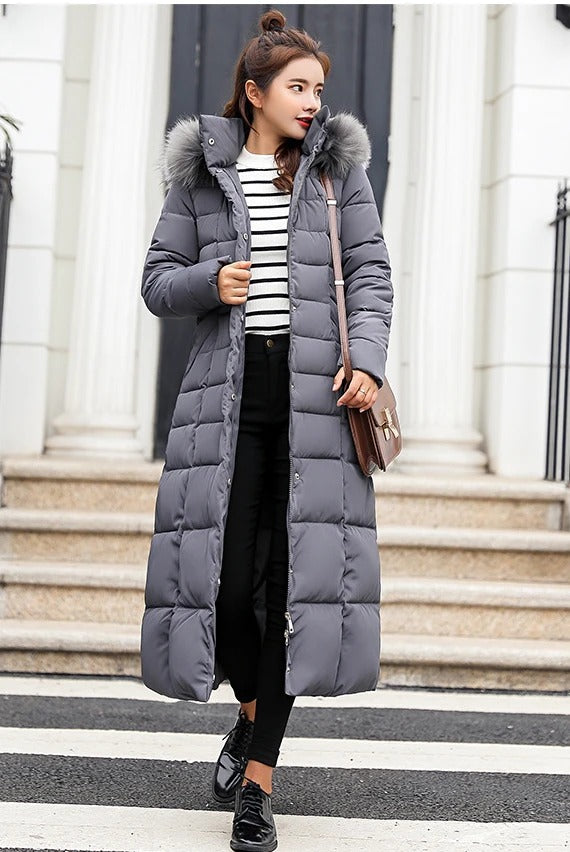 Jolie | Women's Modern Long Puffer Winter Coat 4