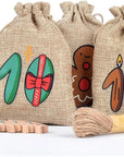 JuteNest | Charming Eco-Friendly Advent Countdown Hanging Calendar 2