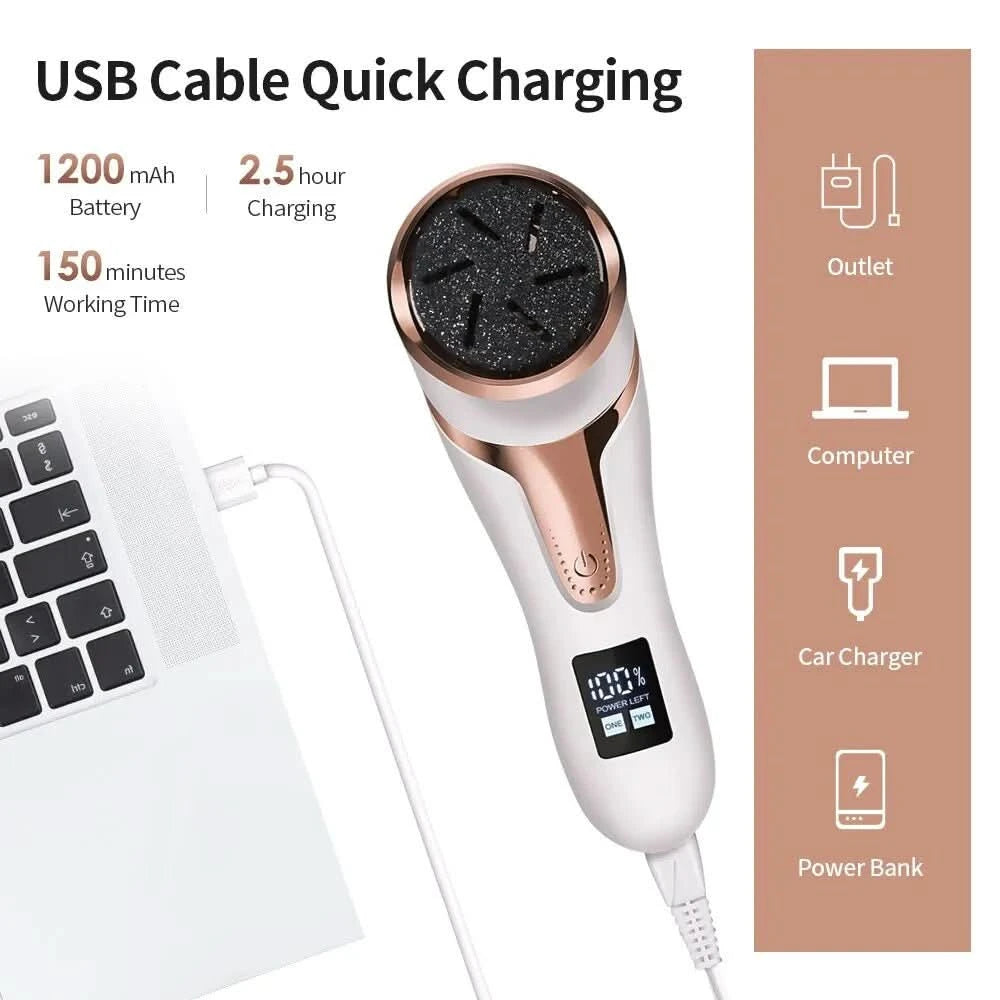 KalliSoothe | Electric Callus Remover for Soft and Silky Feet 3