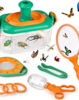 Kids' Insect Exploration Set - Safe Plastic with Magnifying Glass and Terrarium 0