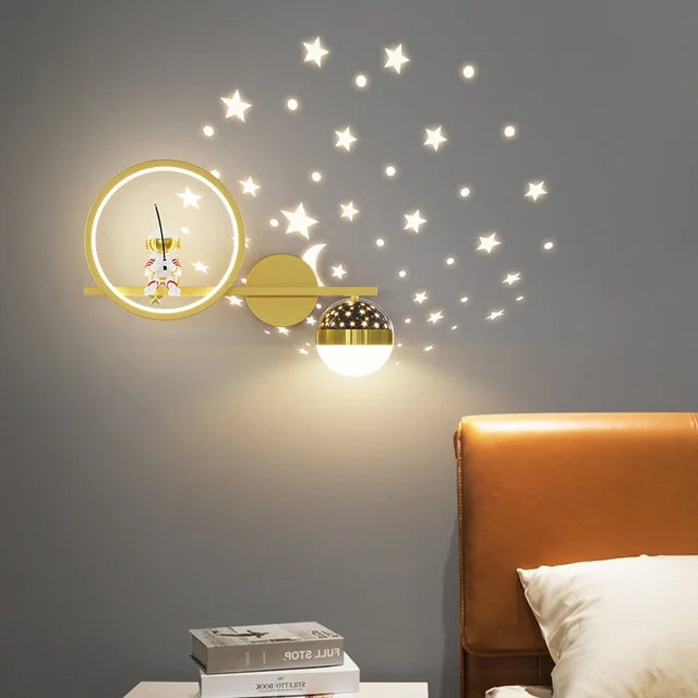 Kids’ Wall Light Child-Friendly Design Soft Warm Lighting 7