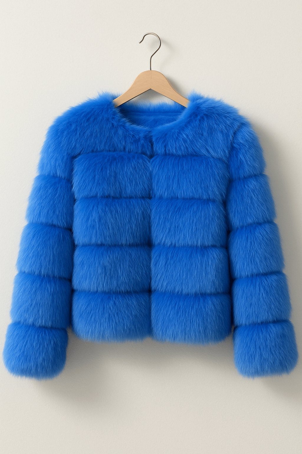 Kirsten | Women&#39;s Short Fluffy Faux Fur Winter Jacket 20