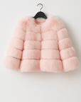 Kirsten | Women's Short Fluffy Faux Fur Winter Jacket 7