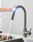 Kitchen Tap with Touch Sensor and Pull Out 2