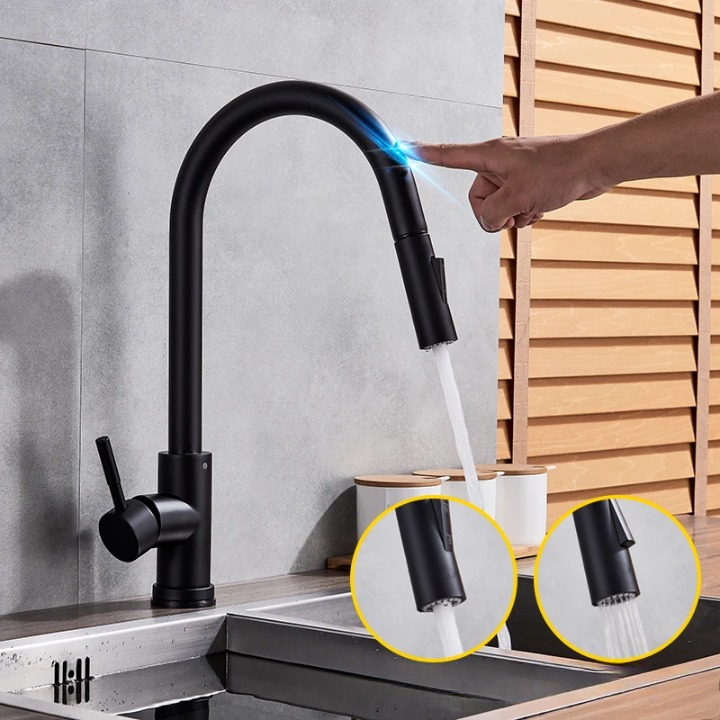 Kitchen Tap with Touch Sensor and Pull Out 3