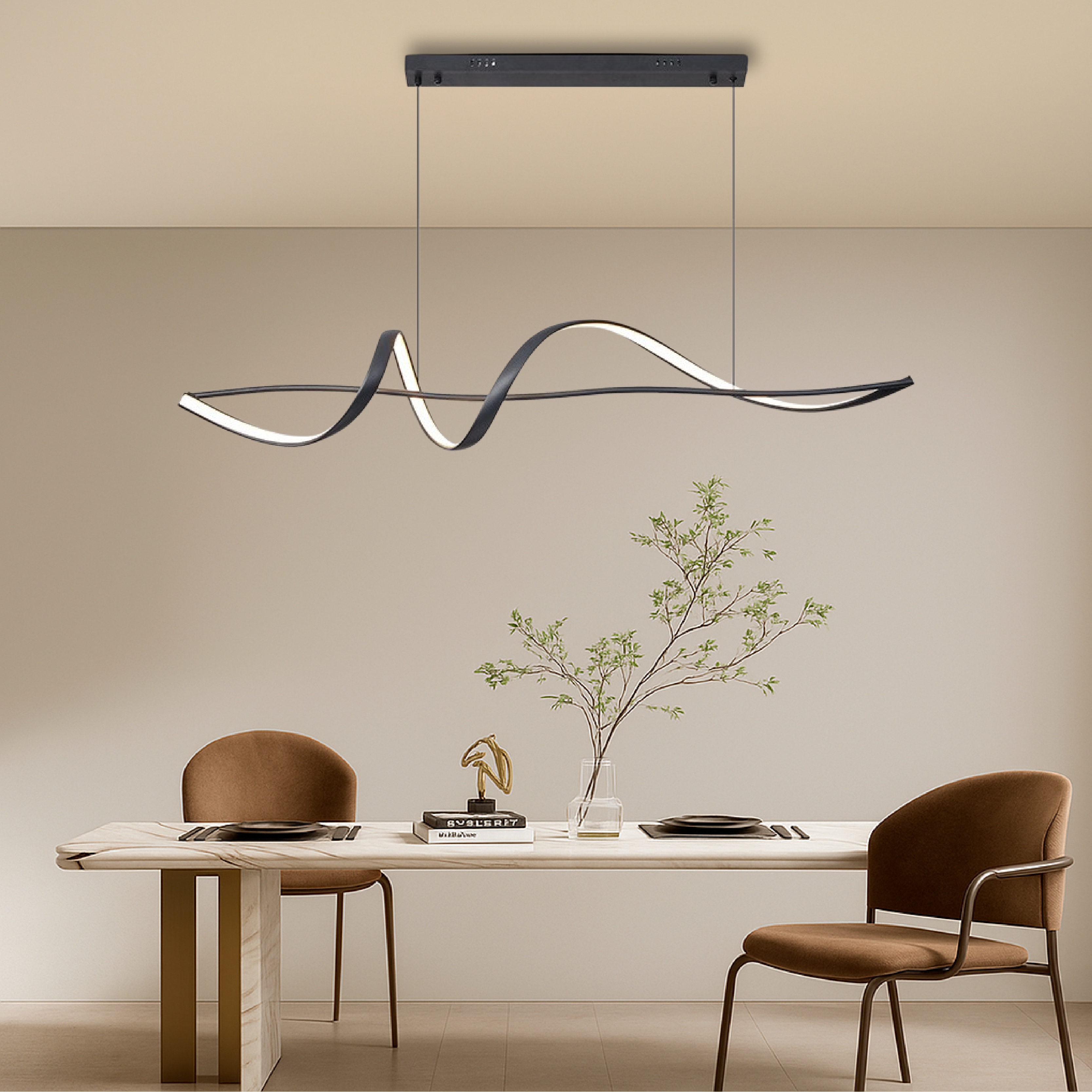 Klaren | Aurora-style Modern Pendant Lamp 1