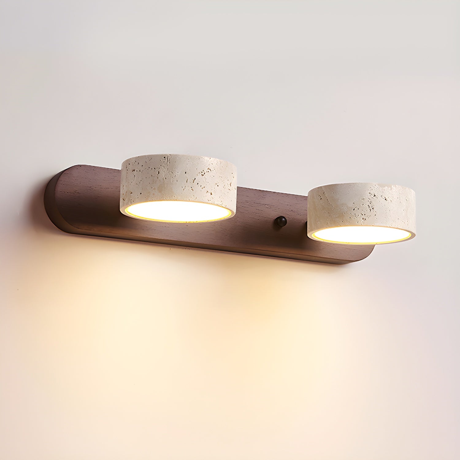 Klaro | Elegant Travertine-inspired Wall Lamp for Modern Home Living 0