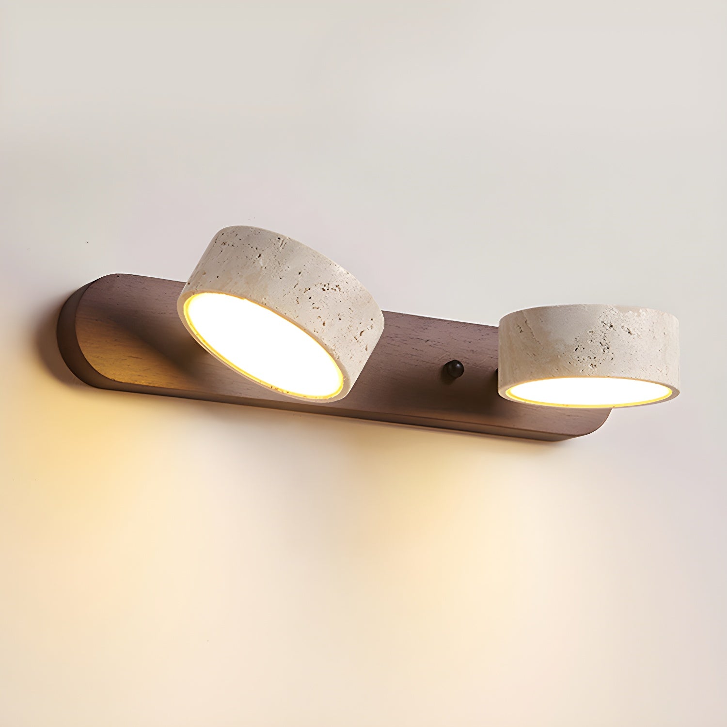 Klaro | Elegant Travertine-inspired Wall Lamp for Modern Home Living 4