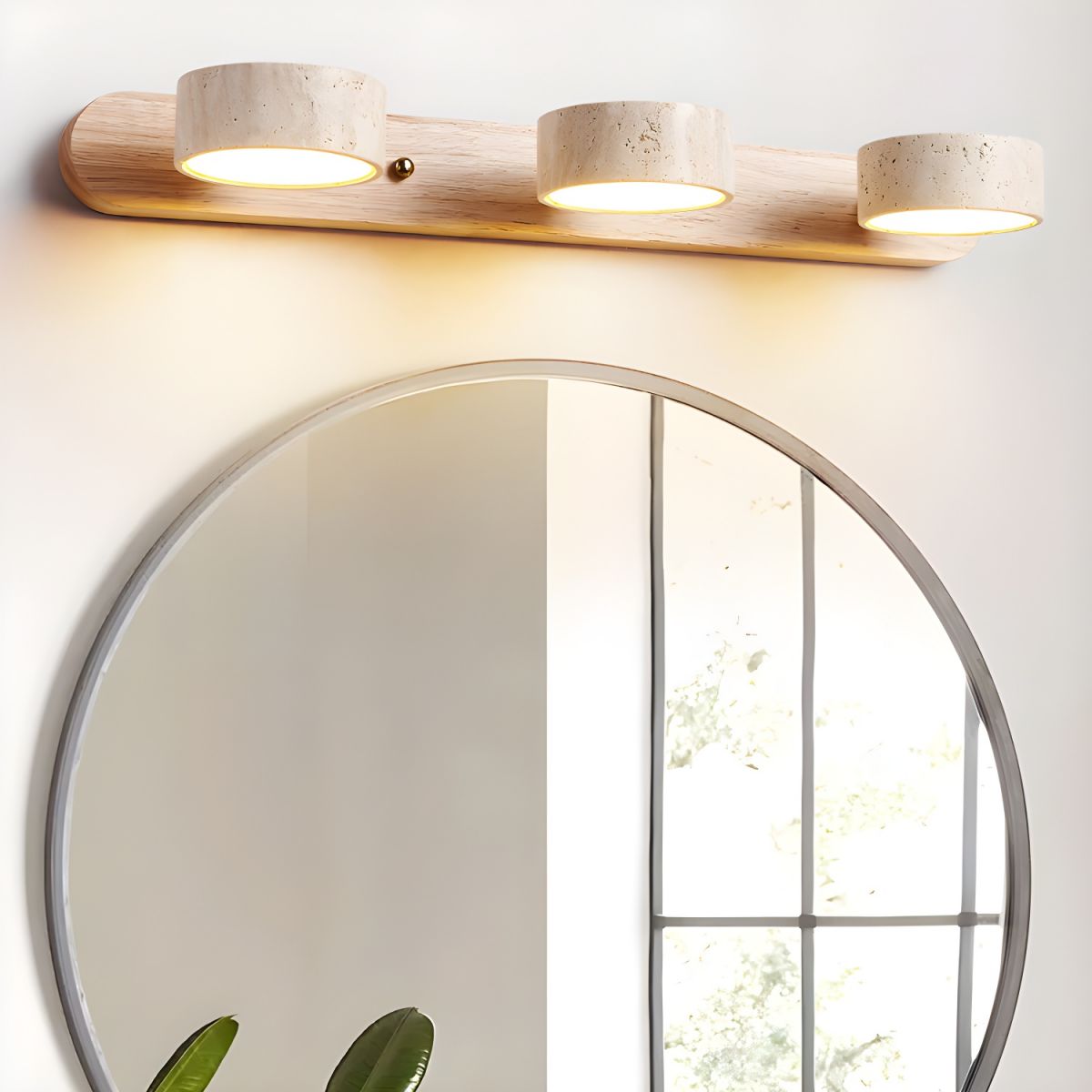 Klaro | Elegant Travertine-inspired Wall Lamp for Modern Home Living 5