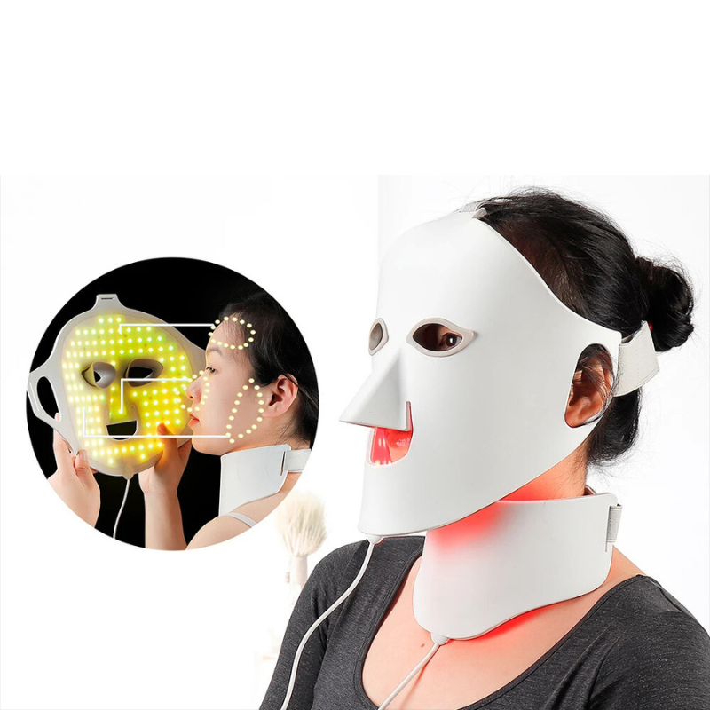 LED Therapy Mask 7-Color Light Rejuvenation Medical-Grade Silicone 0