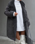 Larissa | Elegant Plus Size Coat for Women – Warm Winter Plush Lapel 2