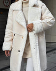 Larissa | Elegant Plus Size Coat for Women – Warm Winter Plush Lapel 3