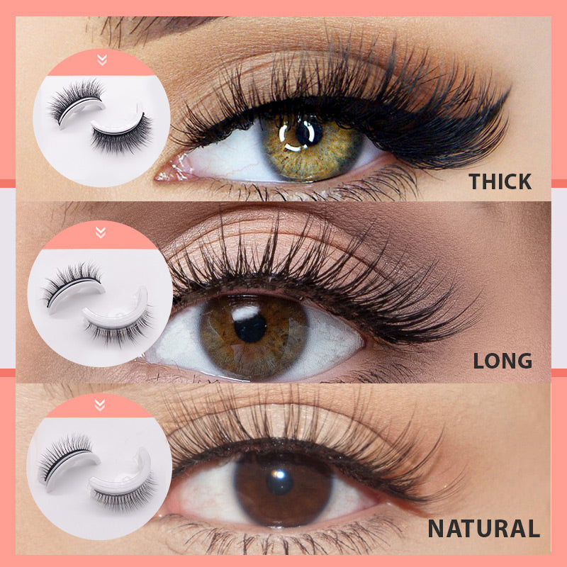 LashEase | Reusable Self-Adhesive Eyelashes – Quick & Natural Application 0
