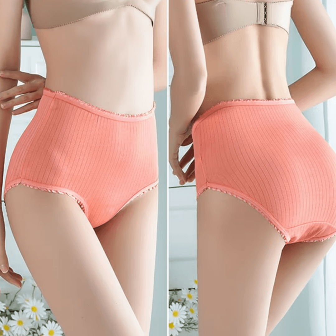 Leak-Free Women's Underwear Set of 3 – Lightweight, Absorbent, Stylish Colors in Multiple Sizes 3