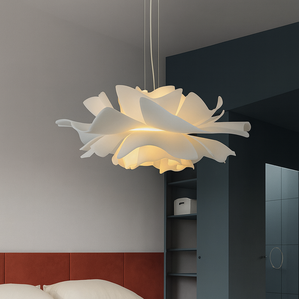 Leofora | Elegant Floral Leaf Hanging Ceiling Lamp 1
