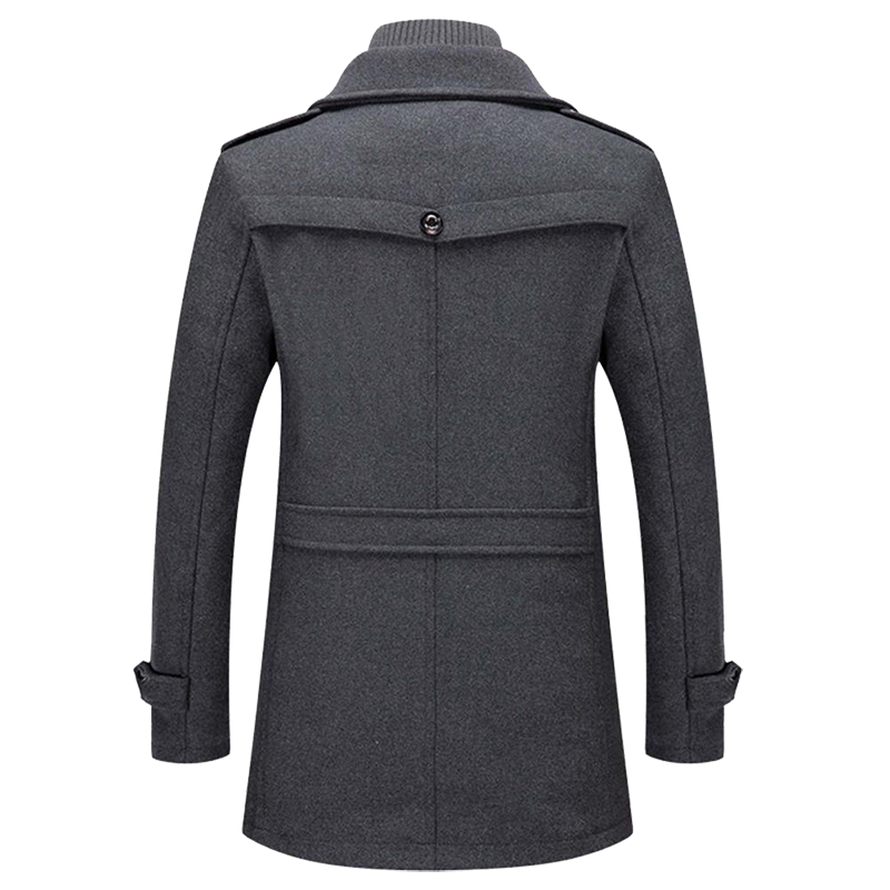 Leonel | Classic Men's Warm Winter Coat with Fashionable Look 2