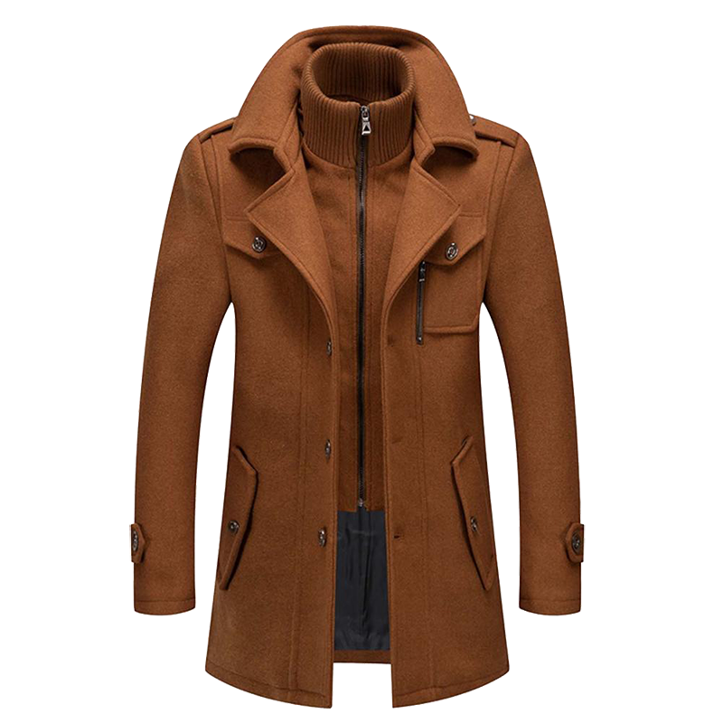 Leonel | Classic Men's Warm Winter Coat with Fashionable Look 5