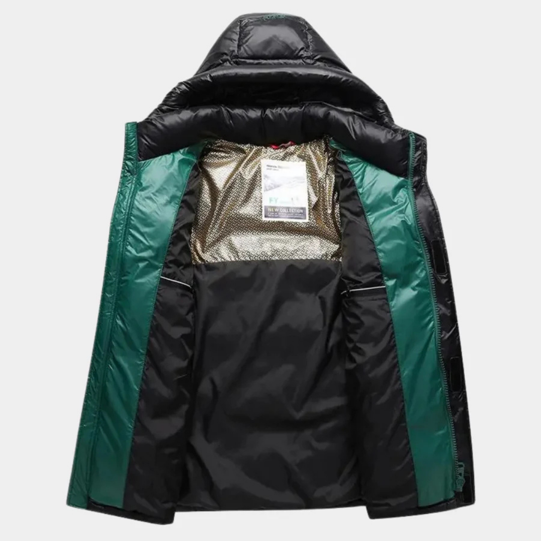 Levi | Men’s Winter Puffer Jacket — Warm, Hooded, and Zippered 1